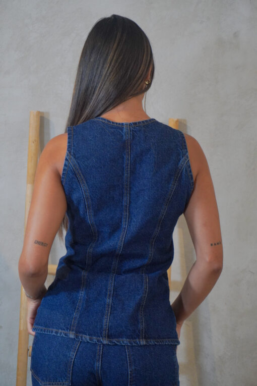 CHALECO DENIM - Imagen 2