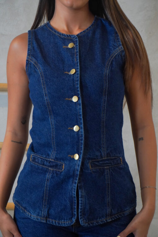 CHALECO DENIM - Imagen 3
