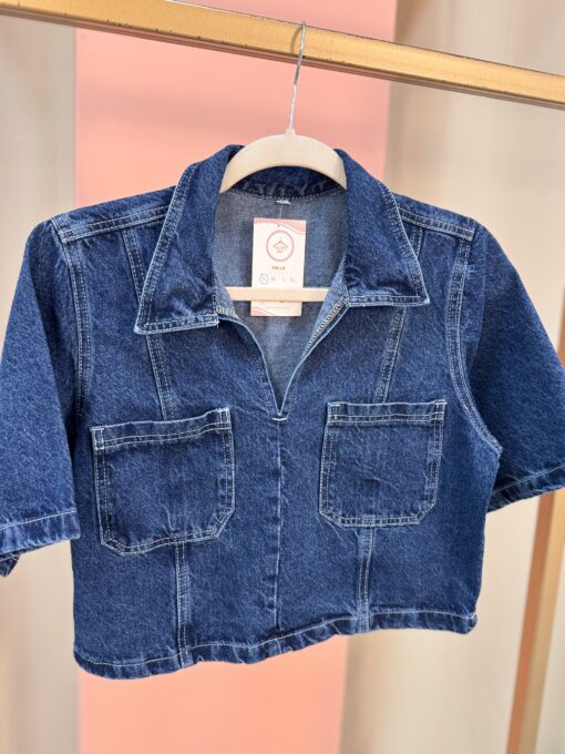 TOP DENIM - Imagen 4