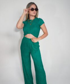 CONJUNTO TOP Y PANTALÓN