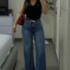 WIDE LEG JEANS