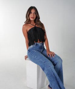 Alternative view of TOP HALTER COLOMBIANO