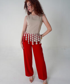 Alternative view of BLUSA CASUAL SIN MANGAS