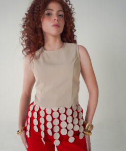 BLUSA CASUAL SIN MANGAS