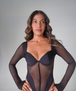 Alternative view of BODYSUIT DE TRANSPARENCIA